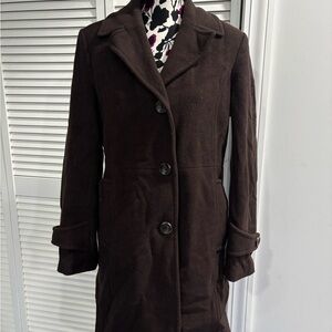 Dark Brown Pea Coat